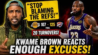Kwame Brown: “Stop Blaming The Refs!” Lakers Exposed After Loss