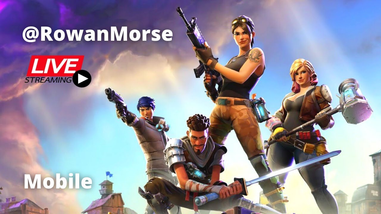 Fortnite Live w/RowanMorse