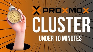 Proxmox 8.0 Cluster - In Under 10 Minutes
