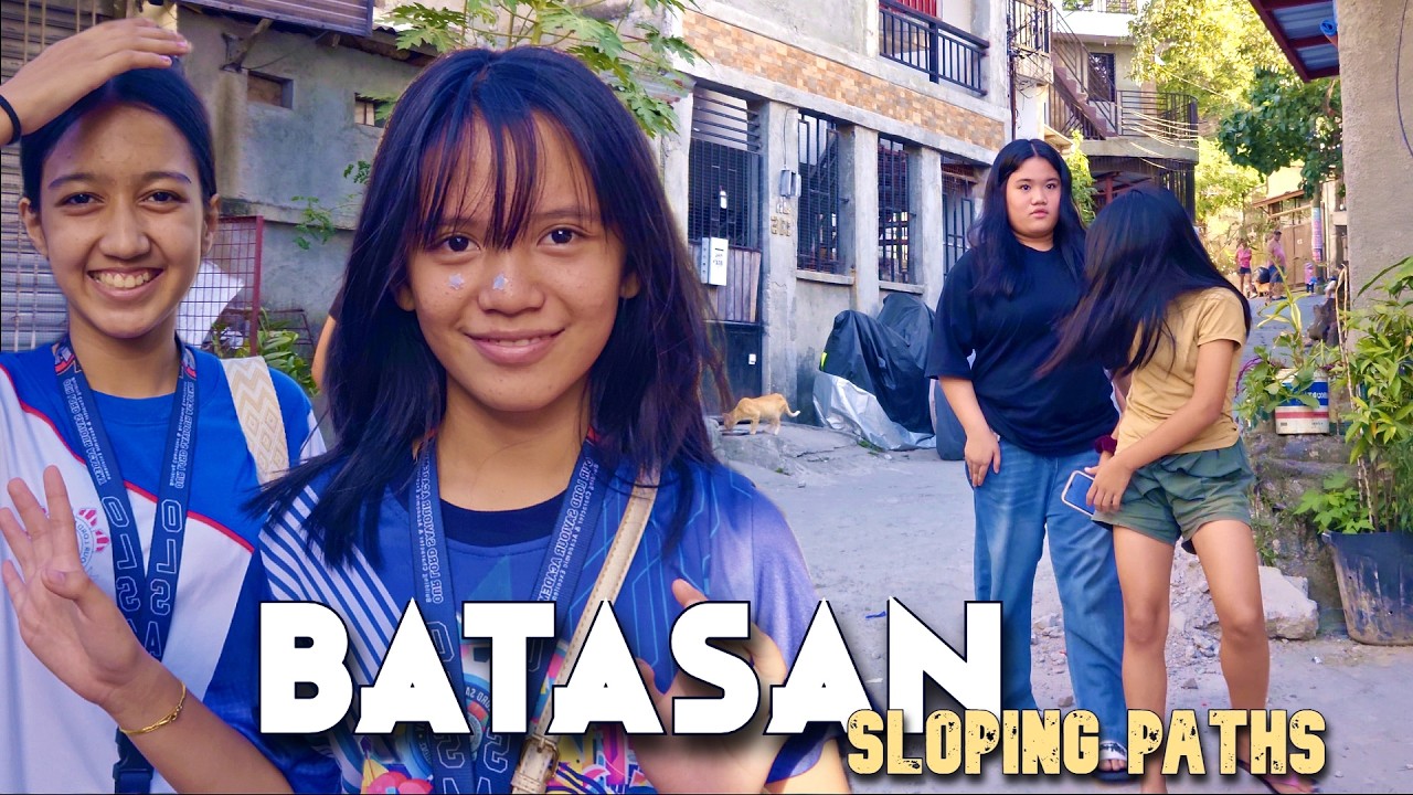 Quiet Alleys & Sloping Paths | A Walk Where the City Softens [4K] 🇵🇭