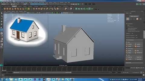 Maya Fundamentals - House Project start (class series) Part 2