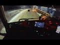 Хитрый подъем в посёлке Тины, тут часто висят фуры. VOLVO FH 540 POV Driving