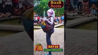 Most Intense Ghost-Spider Gwen Stacy Performance Youll See Today Lanka Comic Con 2024 Bizzb Roots