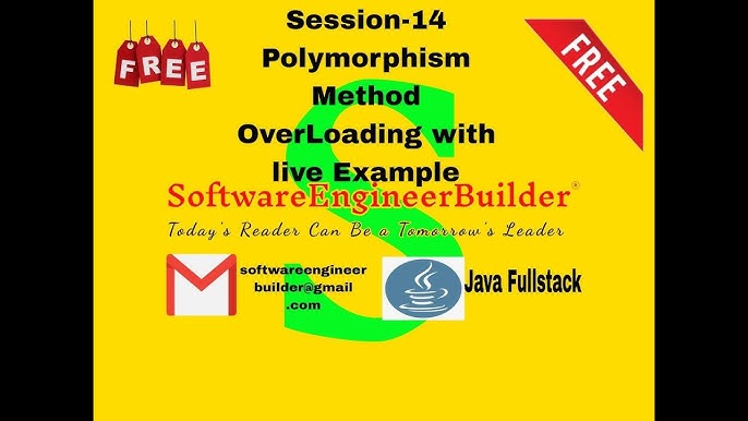 14) Method Overloading - Core Java