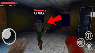 Playing As GRANNY & Hunting Grandpa | Granny Vs Granda Battle Part 1 (iOS,Android) screenshot 2