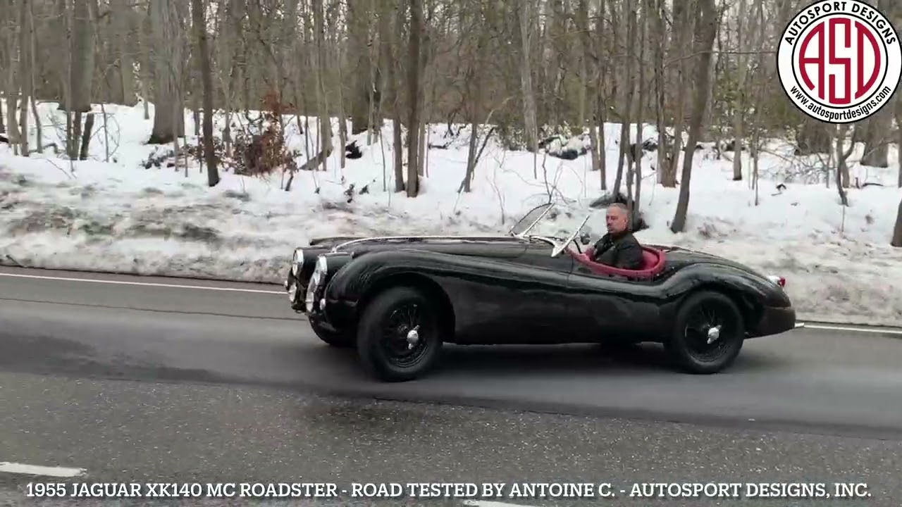 1955 Jaguar XK140 MC - Road Tested by Antoine C. - Autosport Designs, Inc. 