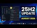 Windows 11 25H2 August 2026 Update: New Features You Need to See! | KB5101684 (Build 26200.8973)