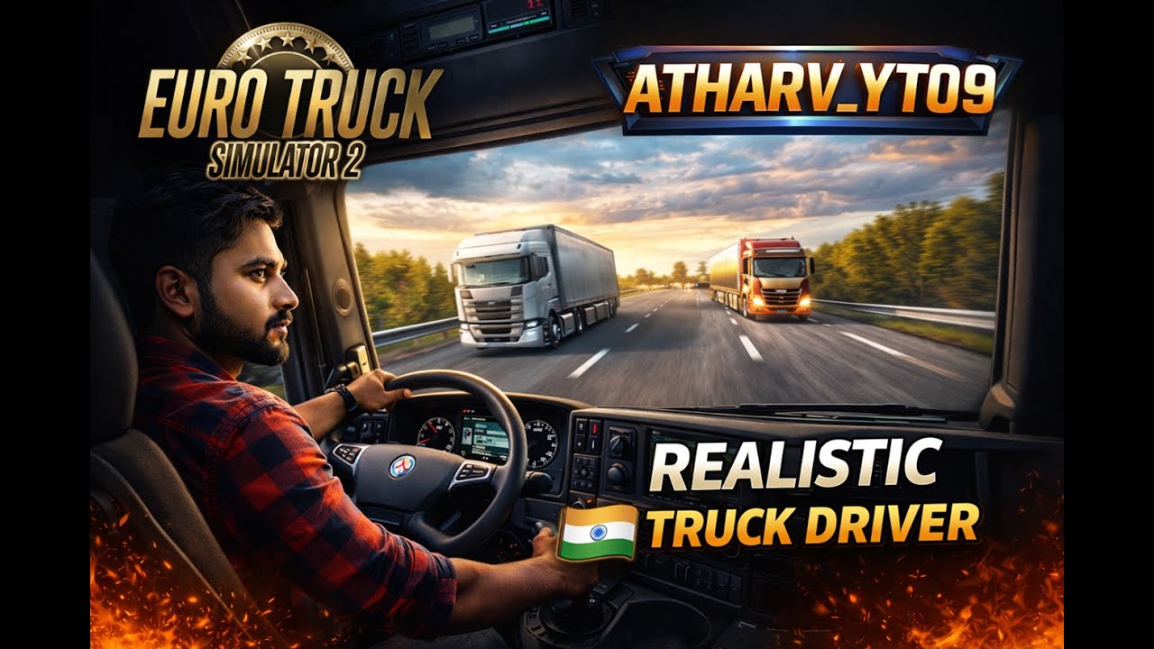 Truck Driving Night  😌🎮 | Relax & Play With Me