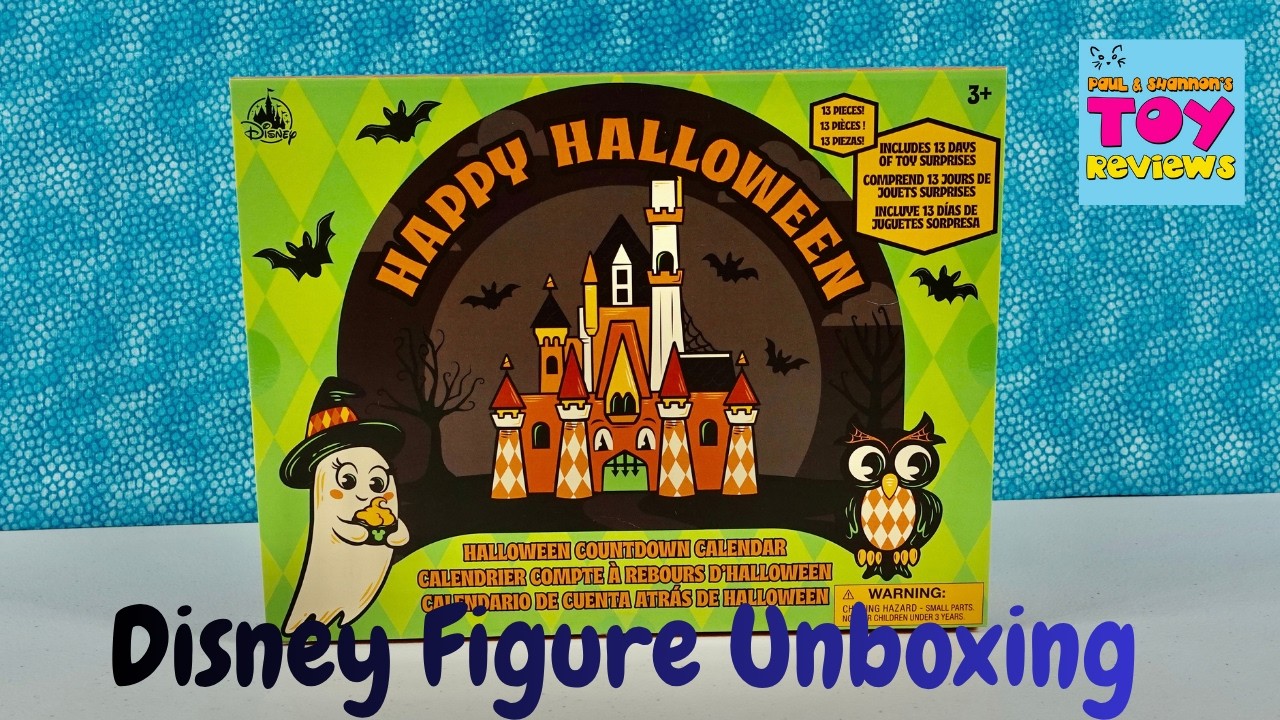 Disney Happy Halloween Countdown Calendar Blind Box Figure