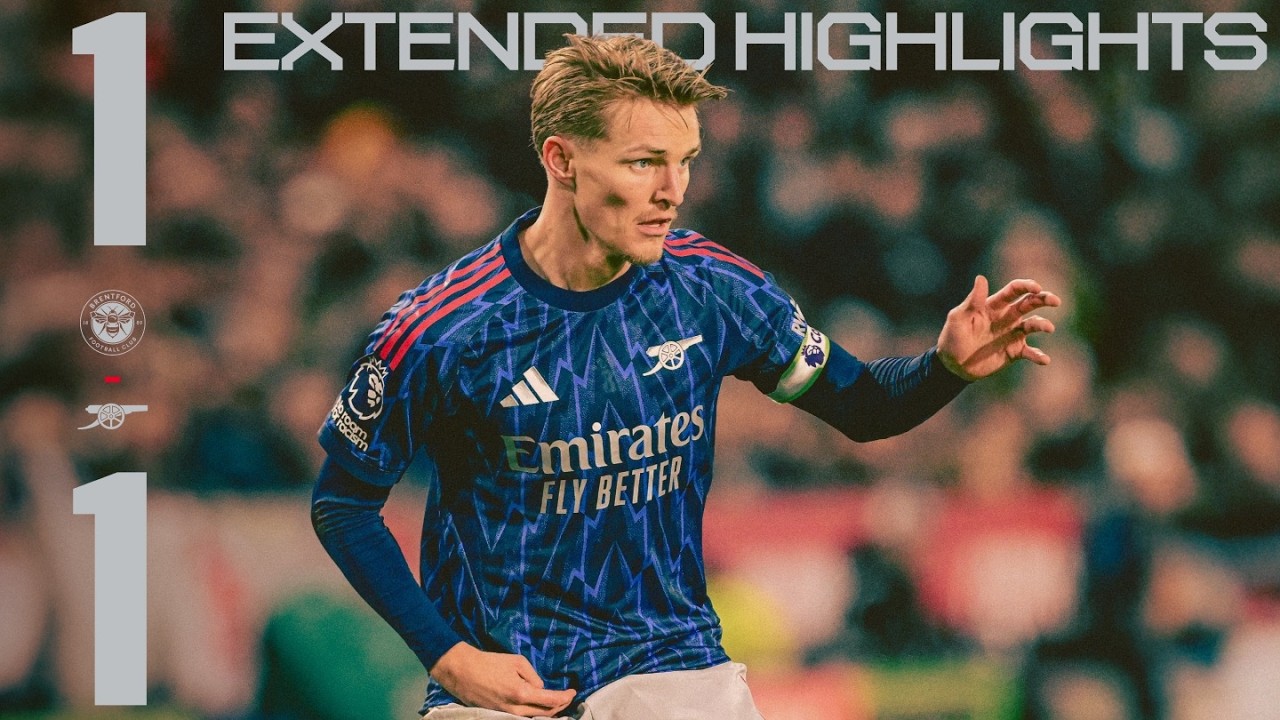 EXTENDED HIGHLIGHTS | Brentford vs Arsenal (1-1) | Madueke | Premier League