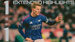 EXTENDED HIGHLIGHTS | Brentford vs Arsenal (1-1) | Madueke | Premier League