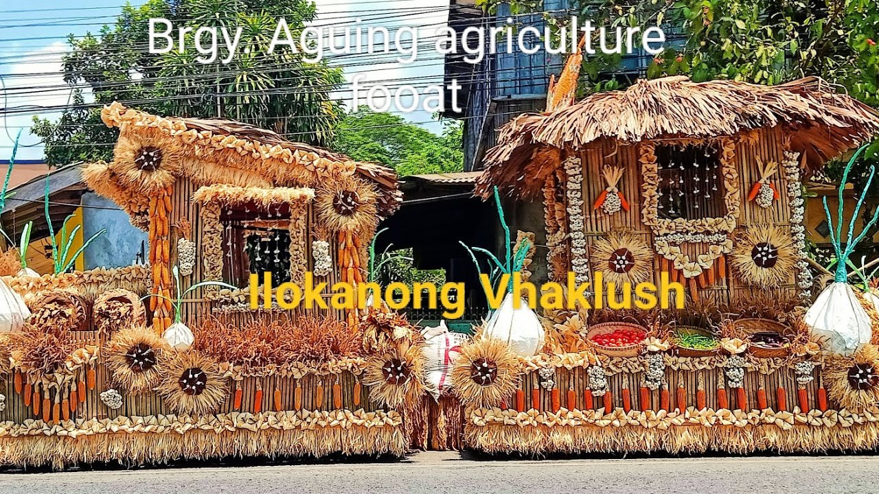 Sinait grand agricultural float parade 2024 - YouTube