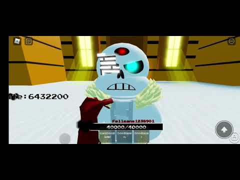 Roblox Undertale Final Multiverse DX Error 666 & Omnithorn showcase | ChristalMine