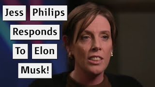 Jess Philips Responds To Attack By Elon Musk Over Grooming Gangs!