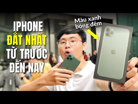 Màu Xanh Bóng Đêm Iphone 11 - Mở hộp iPhone 11 Pro Max "xanh bóng đêm" : 30 triệu - iPhone đắt nhất từ trước đến nay