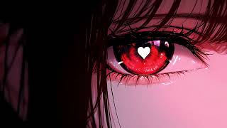 Cute Anime Red Eye Girl