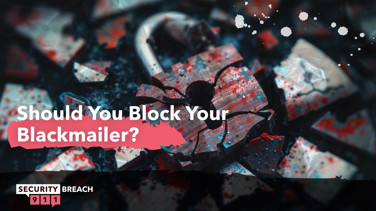 Should You Block Your Blackmailer?