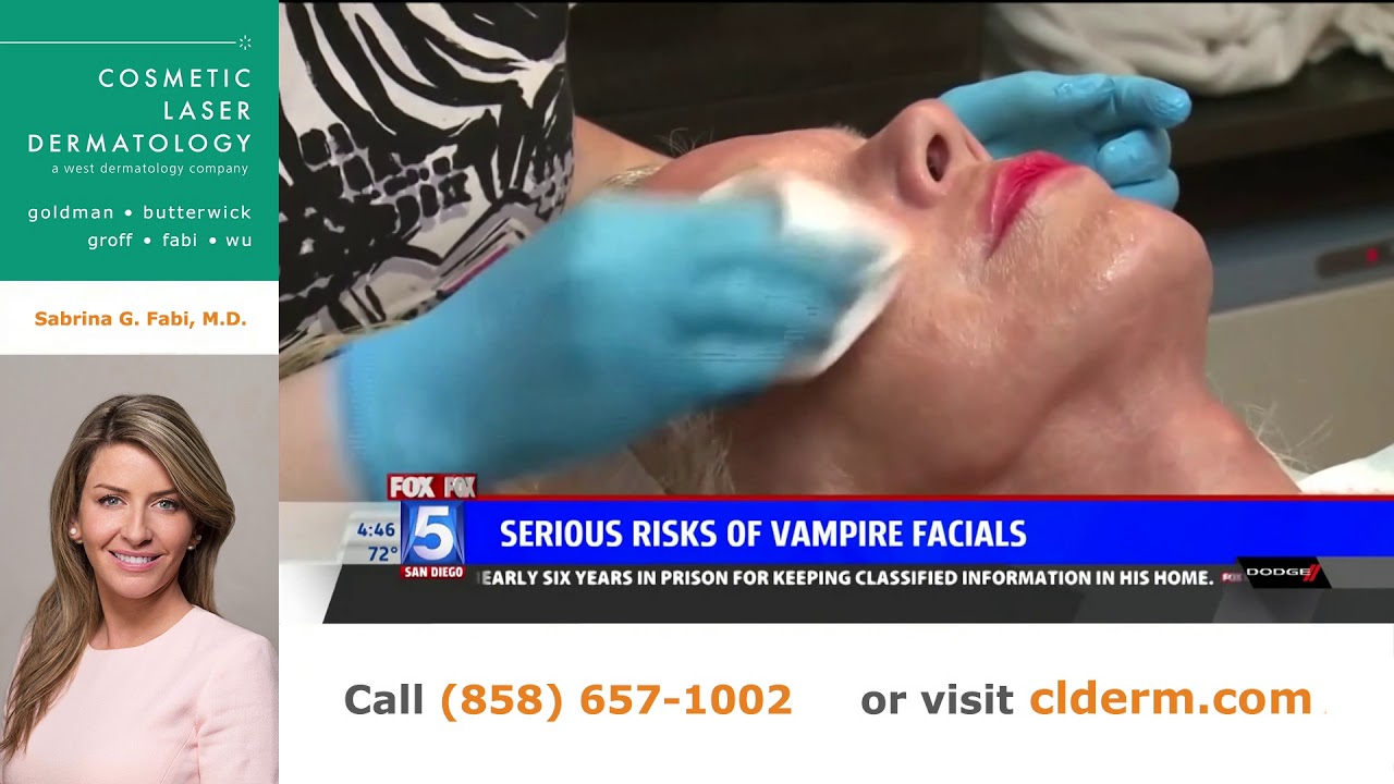 Banner for Serious Risks of Vampire Facials