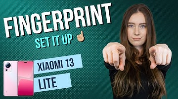 Xiaomi 13 Lite - How to set up Fingerprint • 📱 • 👆🏼 • 🔐 • Tutorial