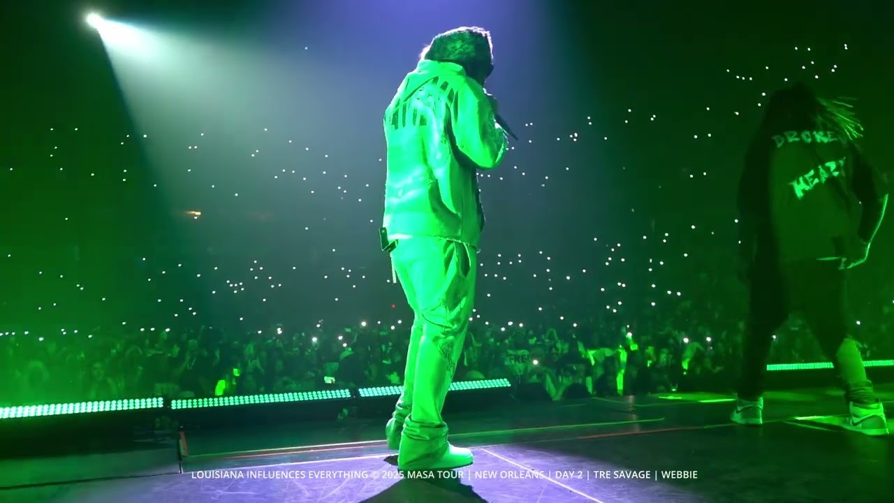 NBA YOUNGBOY special guest TRE SAVAGE, WEBBIE, SPARKS NEW ORLEANS LOUISIANA FOR BIRTHDAY CONCERT