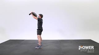 OCR Total Body Training Exercise - PowerWave Burpee/Squat/Clean/Press