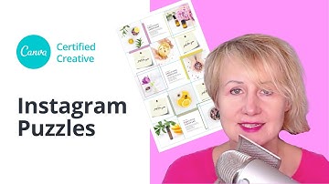 Create Easy Instagram PUZZLES with Canva