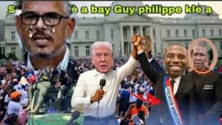 2 mai ANMWEY CARICOM REMÈT GUY PHILIPPE TÉT POUVWA PÉP LA KONTAN 