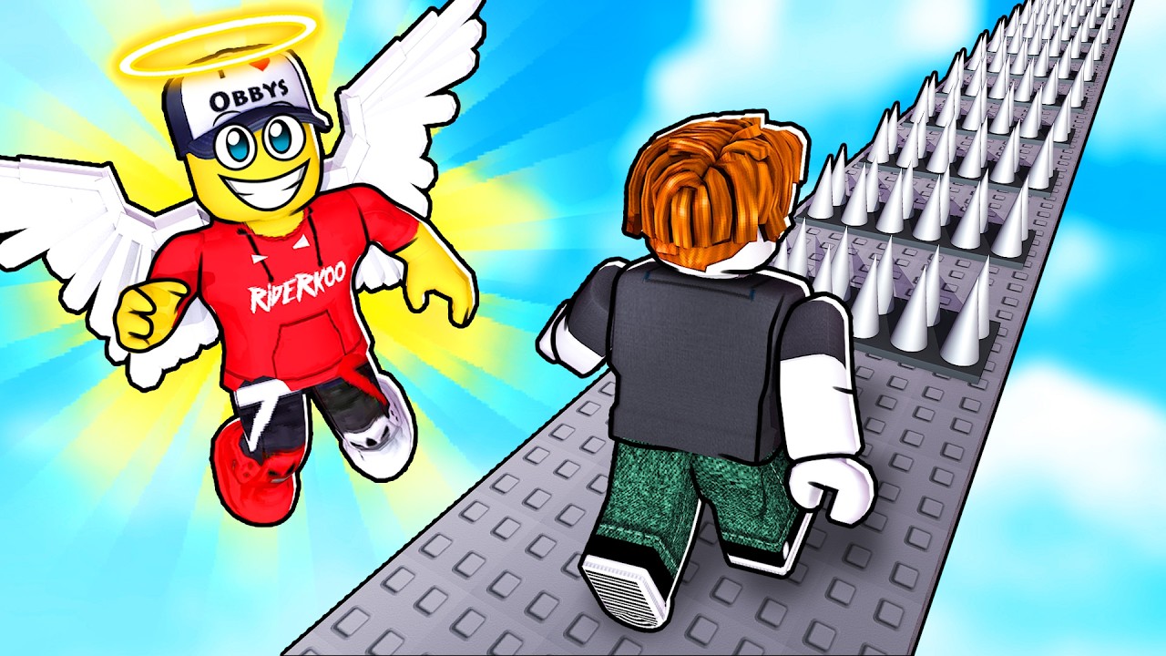 CHRÁNÍM BLBÉHO ROBLOXÁKA PŘED NEBEZPEČÍM...