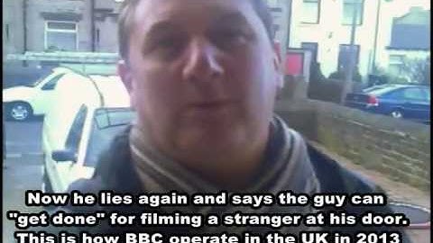 BBC TV licensing exposed - Philip Oldcorn Causing alarm and distress