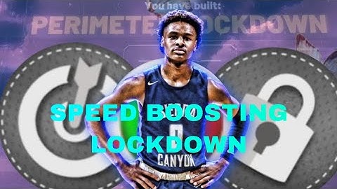 BRONNY PERIMETER LOCKDOWN BUILD ON NBA 2K21 | BEST SPEED BOOSTING PERIMETER LOCKDOWN BUILD ON 2K21
