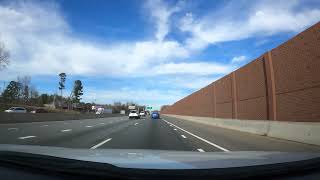 I-77 North Carolina Miles 22-31 (Huntersville/Cornelius/Davidson) Northbound