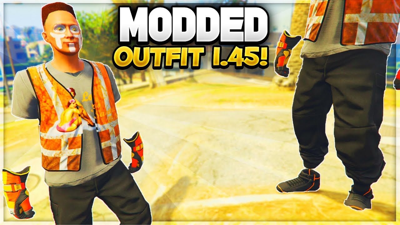 GTA 5 Online MODDED OUTFIT Using Transfer Glitch! "After Patch 1.45