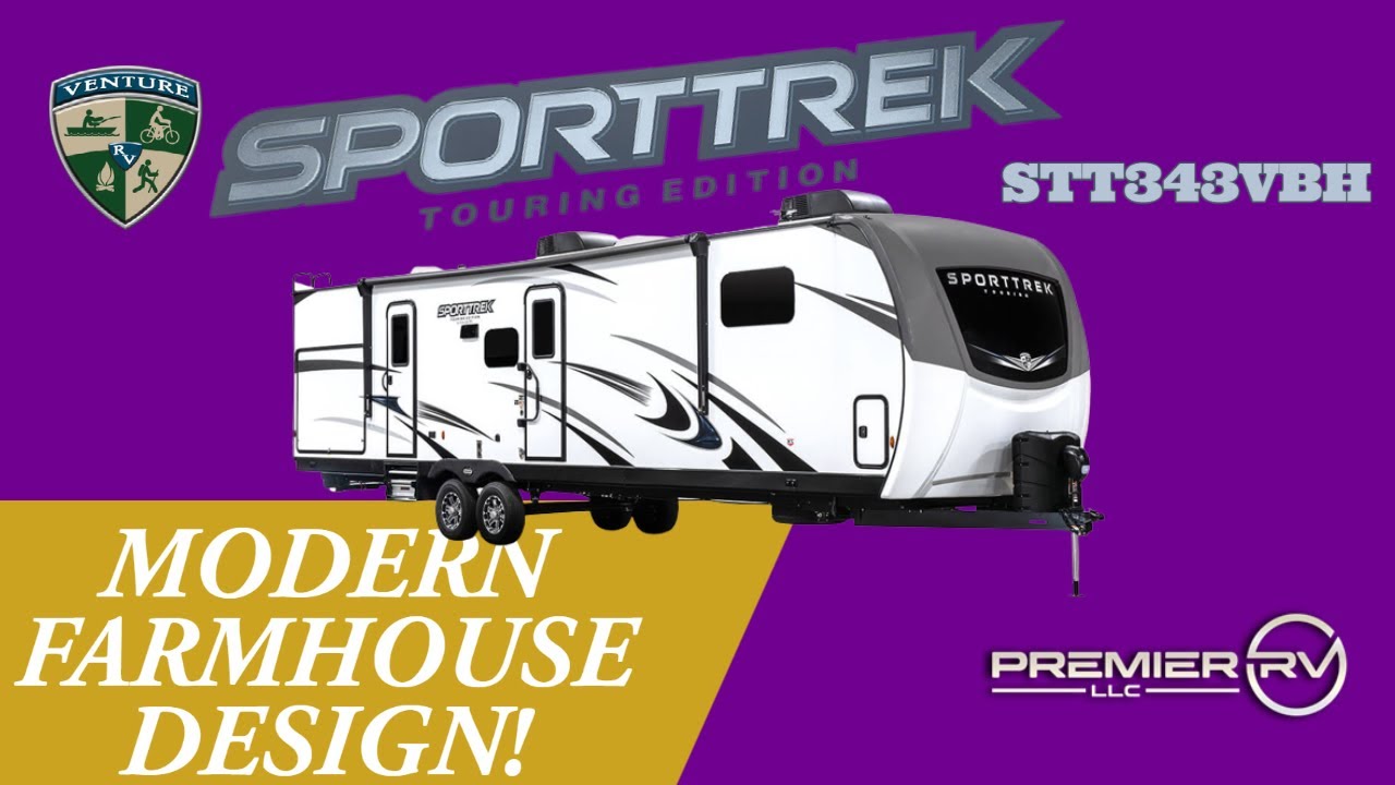 2023 Venture SportTrek Touring STT343VBH - Luxury Bunkhouse Travel Trailer!