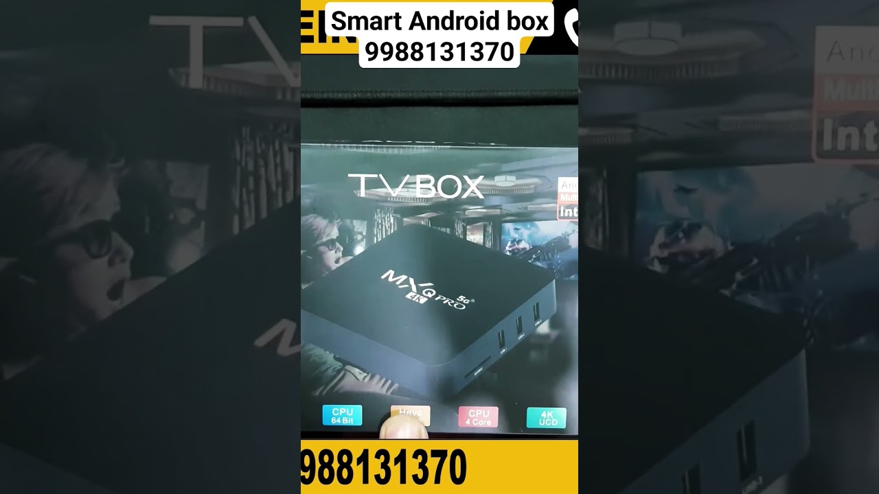 Convert normal old TV to smart Android TV by Android box 2gb ram 16 gb rom 