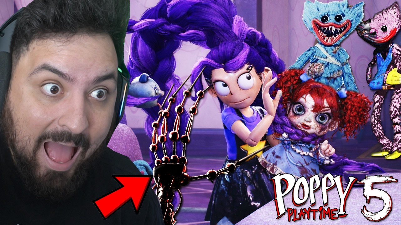 JOGANDO o NOVO POPPY PLAYTIME CAPITULO 5 FINALMENTE... (COMPLETO em PORTUGUÊS) AO VIVO !!