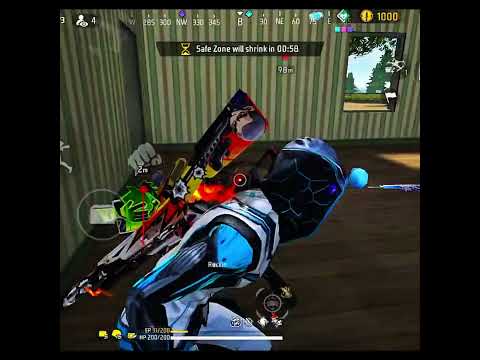 I Stayed In One House And Got 7 Kills 😳🔥 | Free Fire #shorts