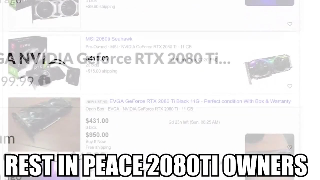 2080 TI Owners Be Like