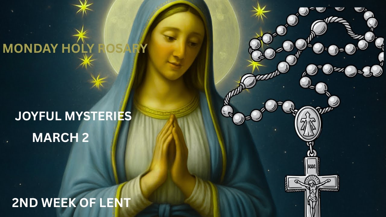 Monday Rosary 💚Jyful Mysteries of the Rosary 💚 March 2, 2026, VIRTUAL ROSARY.mp4