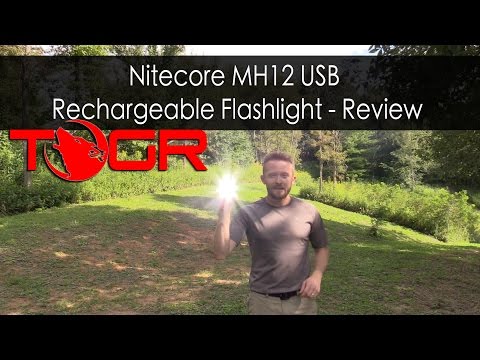 Nitecore MH12 USB Rechargeable Flashlight - Review