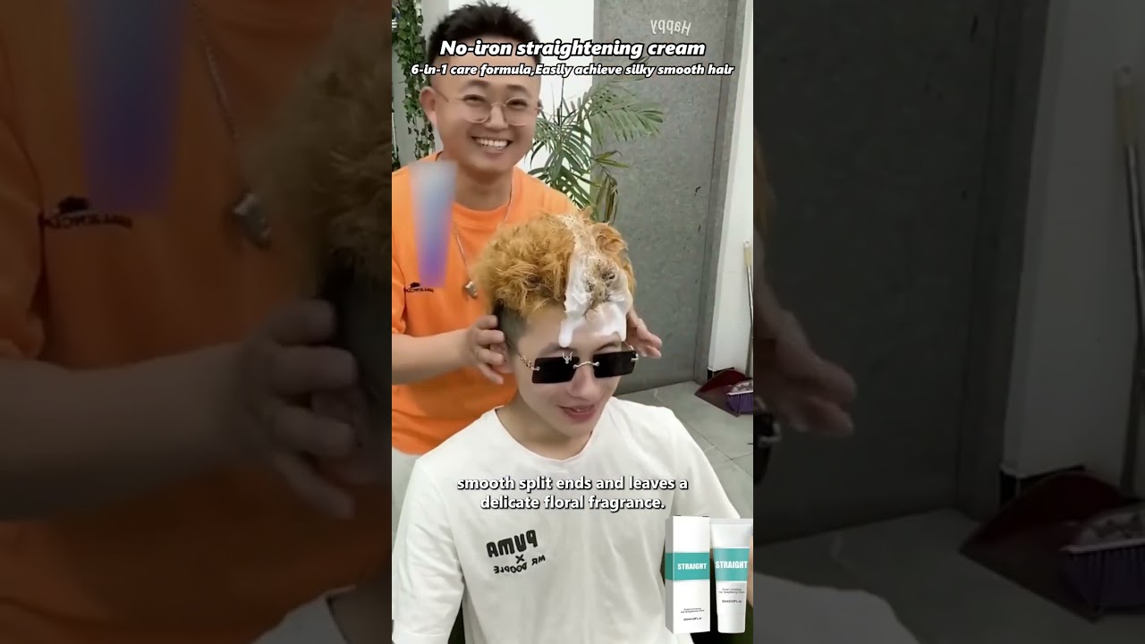 Protein Correcting Hair Straightening Cream