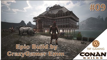 Conan Exiles Age of Calamitous E09 Amazing Build by CrazyGamer Emm