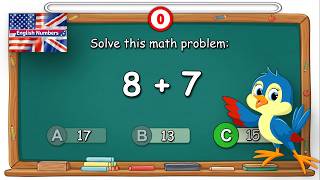 Addition Up to 20 | Quick Math Quiz for Kids