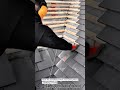 Roof Tile Installation Work Tool Using Manual Roofing Technique #worktool