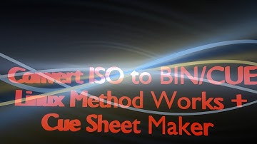 Easily Convert ISO to BIN in Linux Mint + Cue Sheet Creator - Free Software