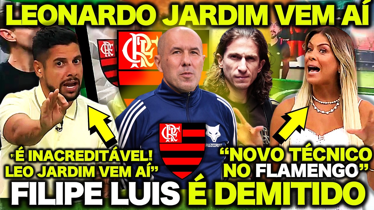 CICINHO FICA de BOCA ABERTA com a DEMISSÃO de F.LUIS e RENATA FAN FALA SOBRE LEO JARDIM no FLAMENGO