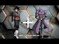 Black Goku + Hit of Universe 6 fusion