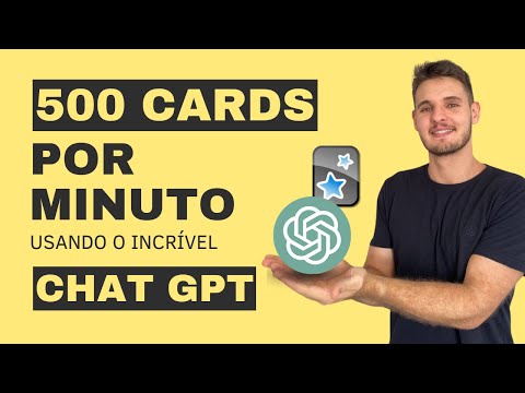 Usando o ChatGPT para criar flashcards do Anki em minutos