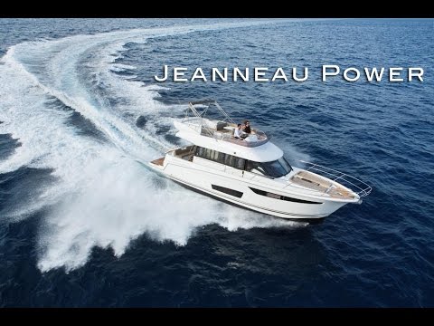 Jeanneau Power Boat Line up By: Ian Van Tuyl at Cruising Yachts