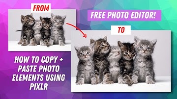 How to COPY and PASTE in Pixlr