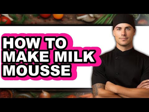Can You Make Mousse With Whole Milk